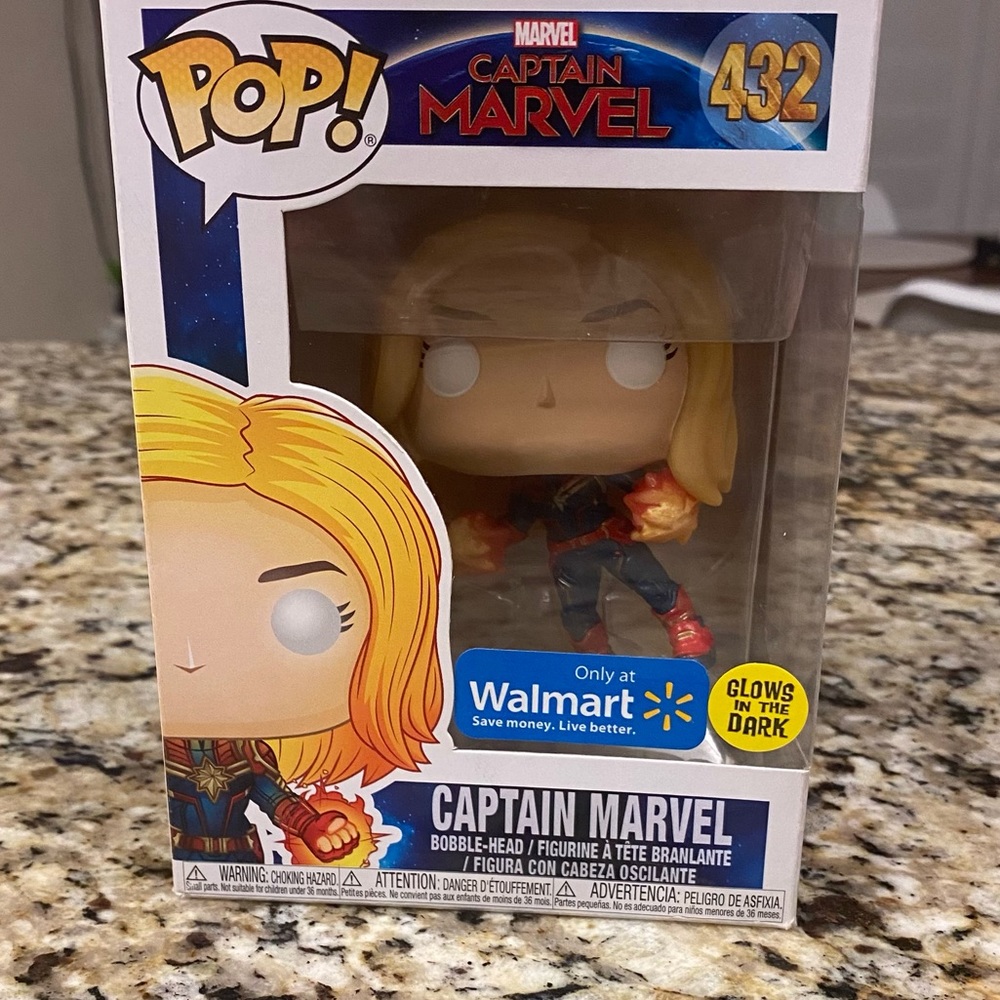 Captain Marvel Funko Pop